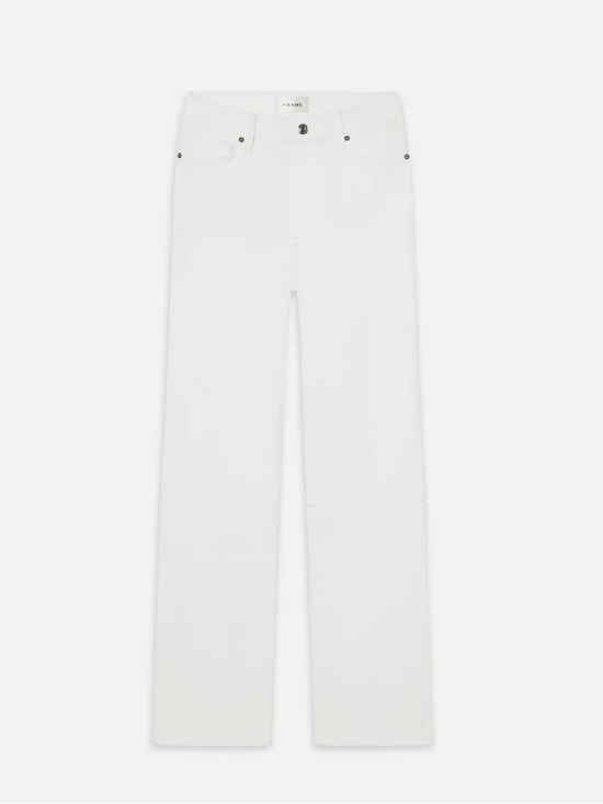 Frame Denim Denim - Frame Denim - Le Sleek Straight White Jeans